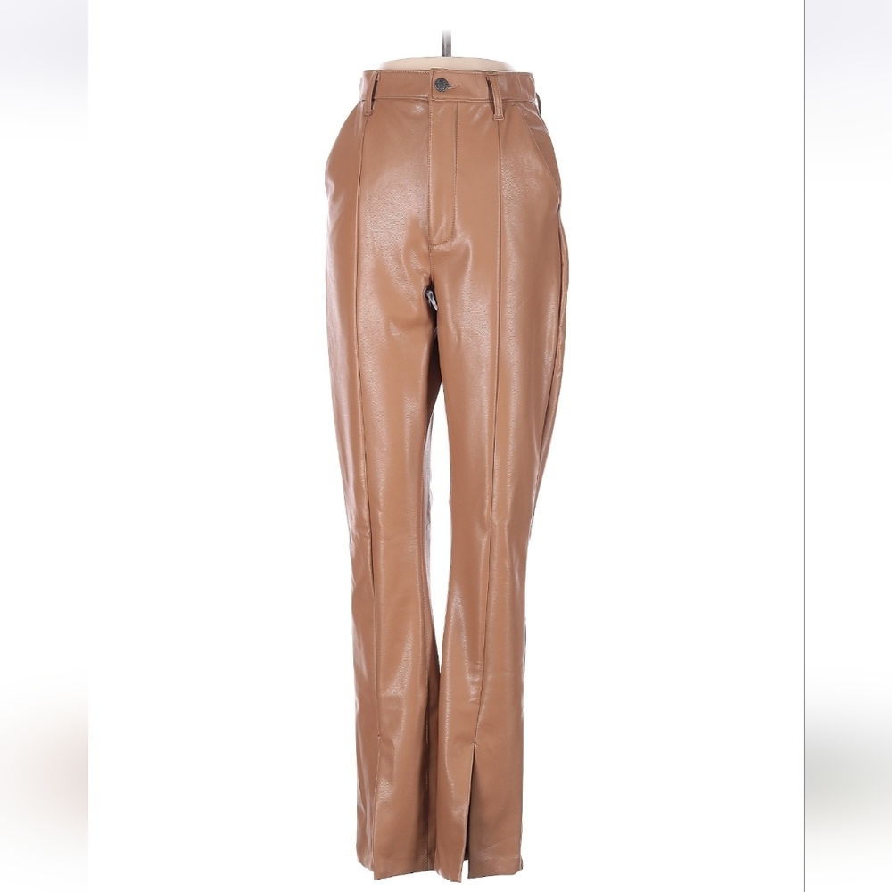 Abercrombie Faux Leather Pants NWT